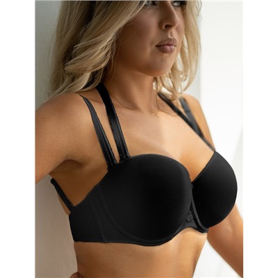 FORTUNA COMFORT BLACK Balkonettemhm Бюст KRIS LINE