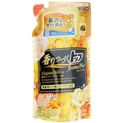 LION Жидкое ср-во д/стирки  Top Aroma Plus Elegant Yellow желт. роза смен.упак 320гр