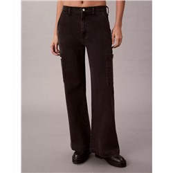 Wide Leg Cargo Jeans