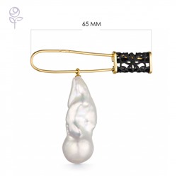 Брошь серебряная 925 арт.56016.2Y6B