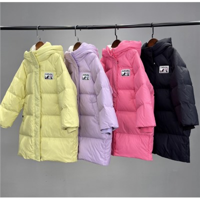 Куртка для девочек удлиненная. Экспорт