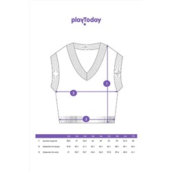 Жилет PLAYTODAY, 1130141