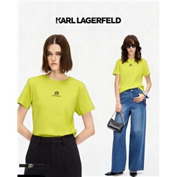 Женская хлопковая футболка КАР*Л 😎