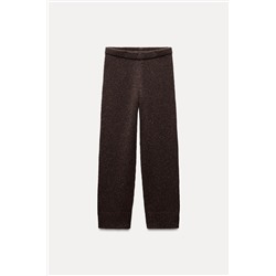STRAIGHT FIT KNIT TROUSERS