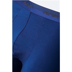 Avva Erkek Lacivert Düz Basic Soft Touch Tekli Boxer B009537