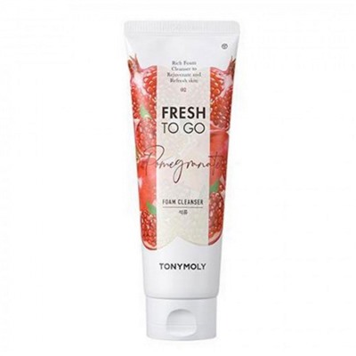 TONYMOLY FRESH TO GO POMEGRANATE FOAM CLEANSER Пенка для умывания с экстрактом граната 170мл