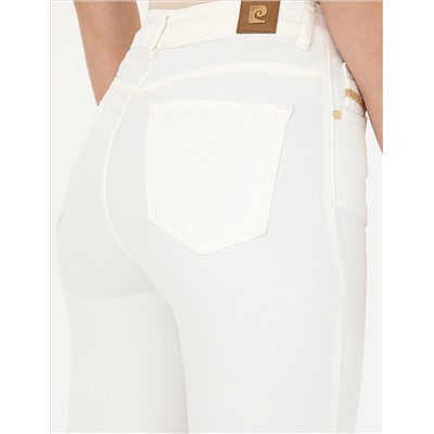Beyaz Skinny Fit Jean Pantolon