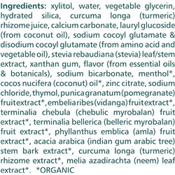 Himalaya Botanique Turmeric & Coconut Oil Whitening Antiplaque Herbal Toothpaste, Whitens Teeth, Fluoride Free, No Artificial Flavors, SLS Free, Vegan, Cruelty Free, Foaming, Mint Flavor, 4 Oz, 2 Pack