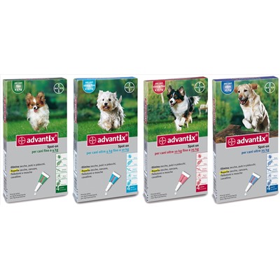 Advantix 1,0 ml  4-10kg