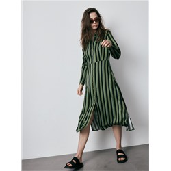 Hemdblusenkleid aus Viskose