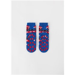 Stoppersocken mit weihnachtlichem Marvel-Motiv für Kinder