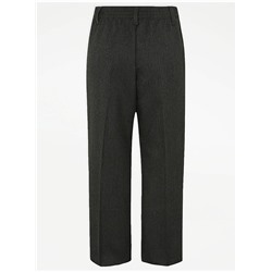 Half Elastic Boys School Trouser 5 Pack