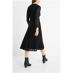 Vestido encaje flores