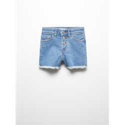 Shorts vaqueros botones