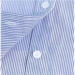 Приталенная повседневная рубашка с длинным рукавом в полоску РАЛЬ*Ф Л