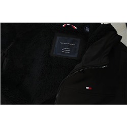 Мужская теплая куртка из мягкого флиса с капюшоном ТОММИ ХИЛФИГЕ*Р