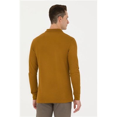 Erkek Coconut Polo Yaka Basic Sweatshirt