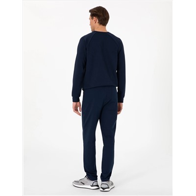 Lacivert Slim Fit Eşofman Altı