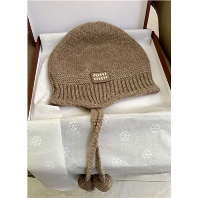Новая коллекция женских шерстяных шапок  Mi*u Mi*u 🩷