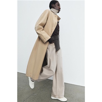 TRENCH CUADROS REVERSIBLE ZW COLLECTION ТРЕНЧ ДВУСТОРОННИЙ