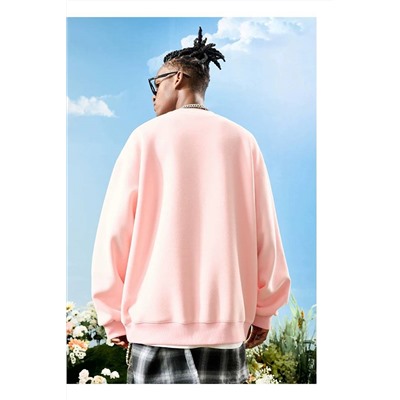 Свитшот с вышивкой из бусин   Китайский молодежный бренд Nuthin*k