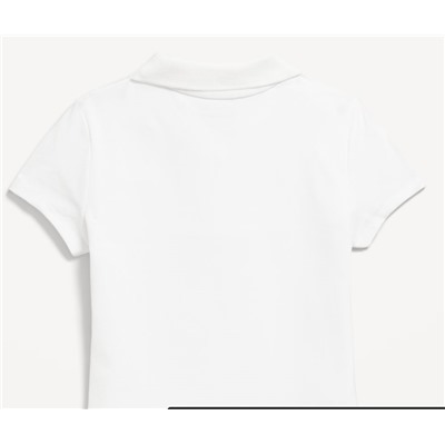 Uniform Pique Polo Shirt for Girls