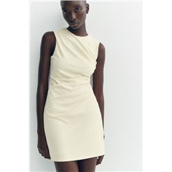 DRAPED SHORT DRESS
