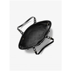 Michael Kors Outlet Jet Set Medium Logo Pocket Tote Bag