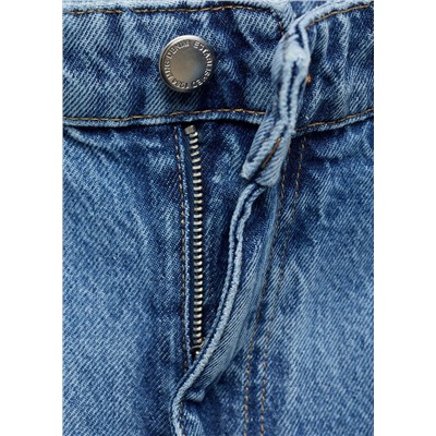 Jeans balloon tiro medio