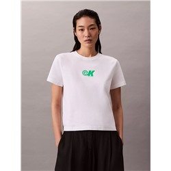 Monogram Logo Graphic Slim T-Shirt (1)