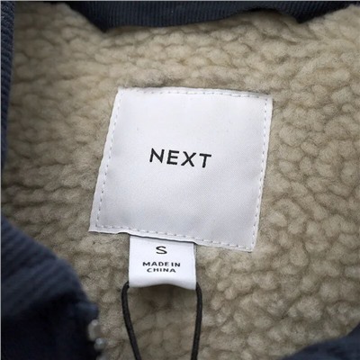 Мужская куртка Nex*t с теплой подкладкой из меха шерпы, экспорт