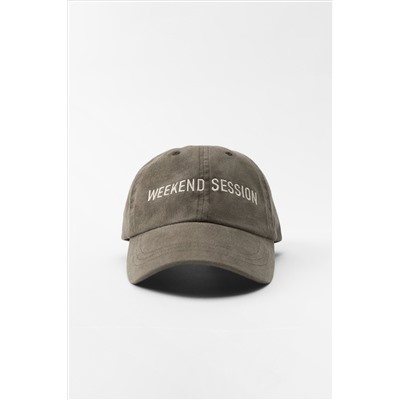 GORRA LAVADA TEXTO