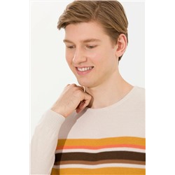 Erkek Krem Melanj Kazak