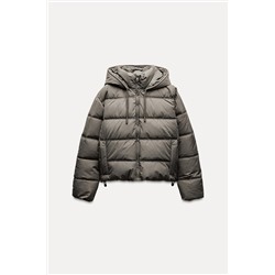 WATER AND WIND PROTECTION SHORT PUFFER ANORAK