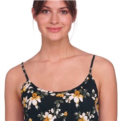 Damen Maxikleid mit Spaghettiträgern