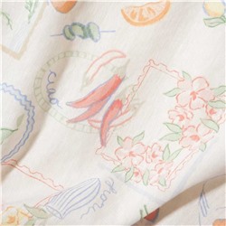 Женский сарафан из смесовой ткани со льном Ank*o