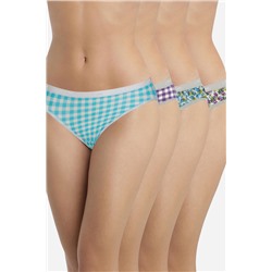 Pack 4 bragas estampadas