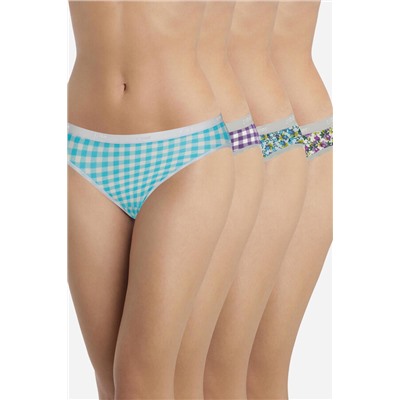 Pack 4 bragas estampadas