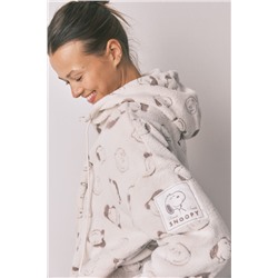Bata corta borreguito blanco Snoopy