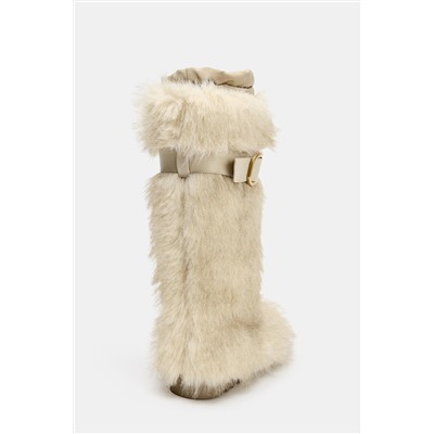 FAUX FUR BOOTS WITH STRAP SKI COLLECTION, CHARACTERISTICS
