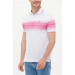 Erkek Pembe Polo Yaka Tişört