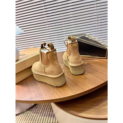 Зимние ботинки на толстой подошве  УГ*Г