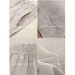 Женские лёгкие штаны из смесового льна (6 цветов) БЕРШК*А