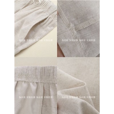 Женские лёгкие штаны из смесового льна (6 цветов) БЕРШК*А