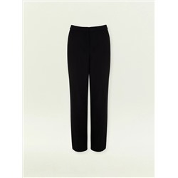 Брюки прямого кроя с защипами, D443/pioma