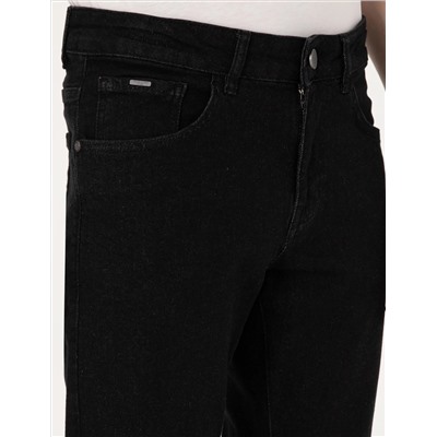 Siyah Slim Fit Jean Pantolon