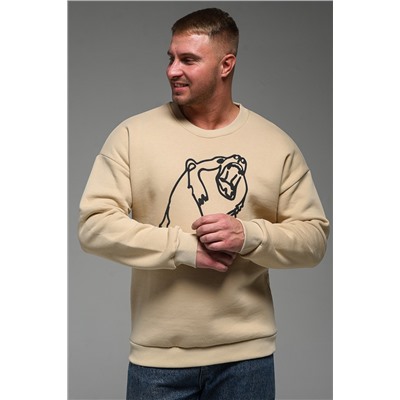 8535 Мужской свитшот оверсайз