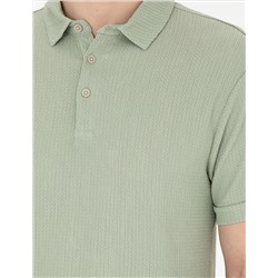 Yeşil Slim Fit Tişört