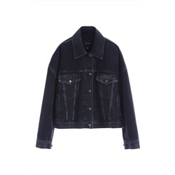 Chaqueta vaquera Negro