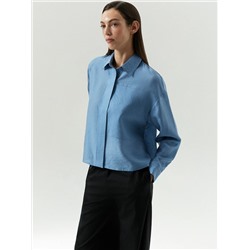 Укороченная рубашка из тенсела, B3182/volga